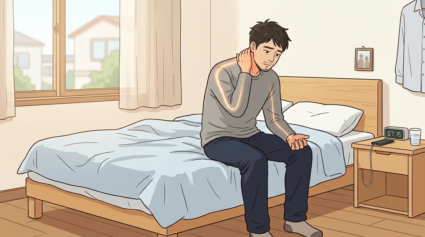 단순히 목만 뻐근한 건지, 신경까지 걸린 건지 나눠 보기