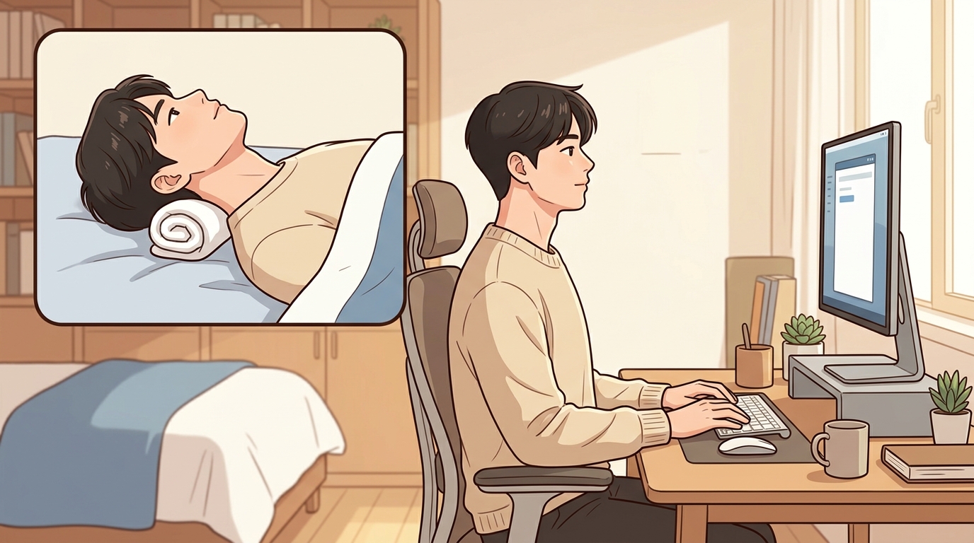 베개를 고르기 전에, 잃어버린 곡선부터 되살려야 한다