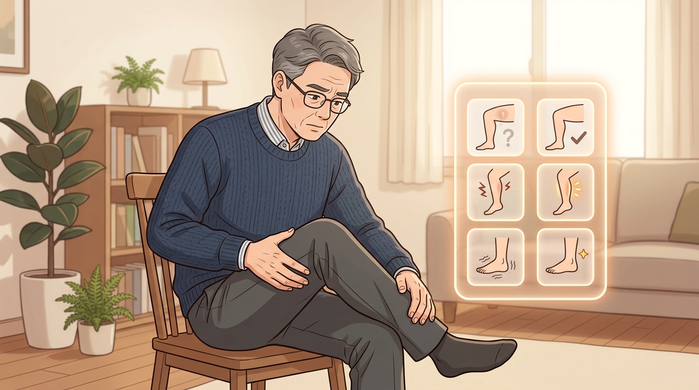 이 저림이 신경에서 온 건지, 표로 짚어봅니다