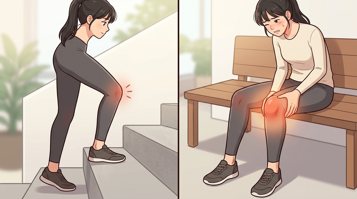 그냥 삐끗한 건지, 사고 여파인지 갈라보기