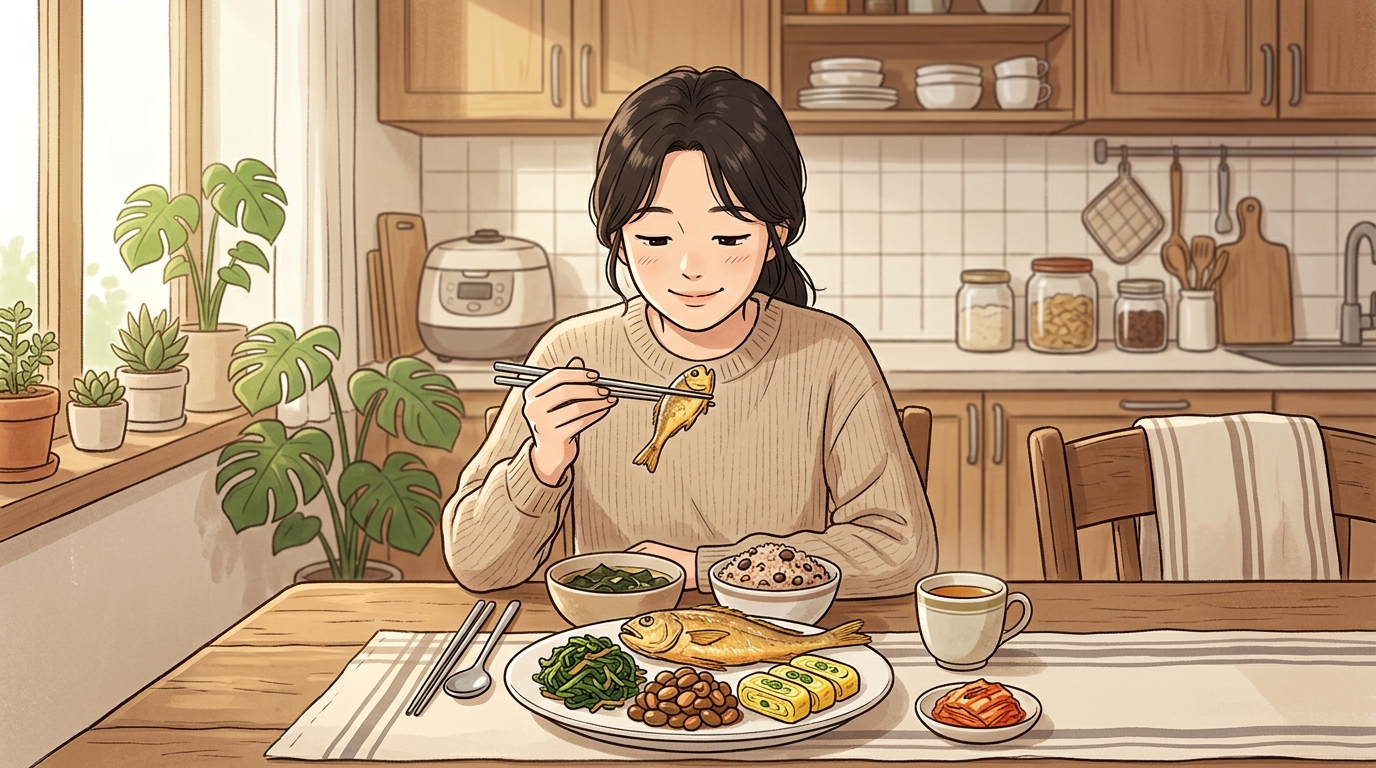 손톱보다 밥상과 생활을 먼저 챙겨보세요