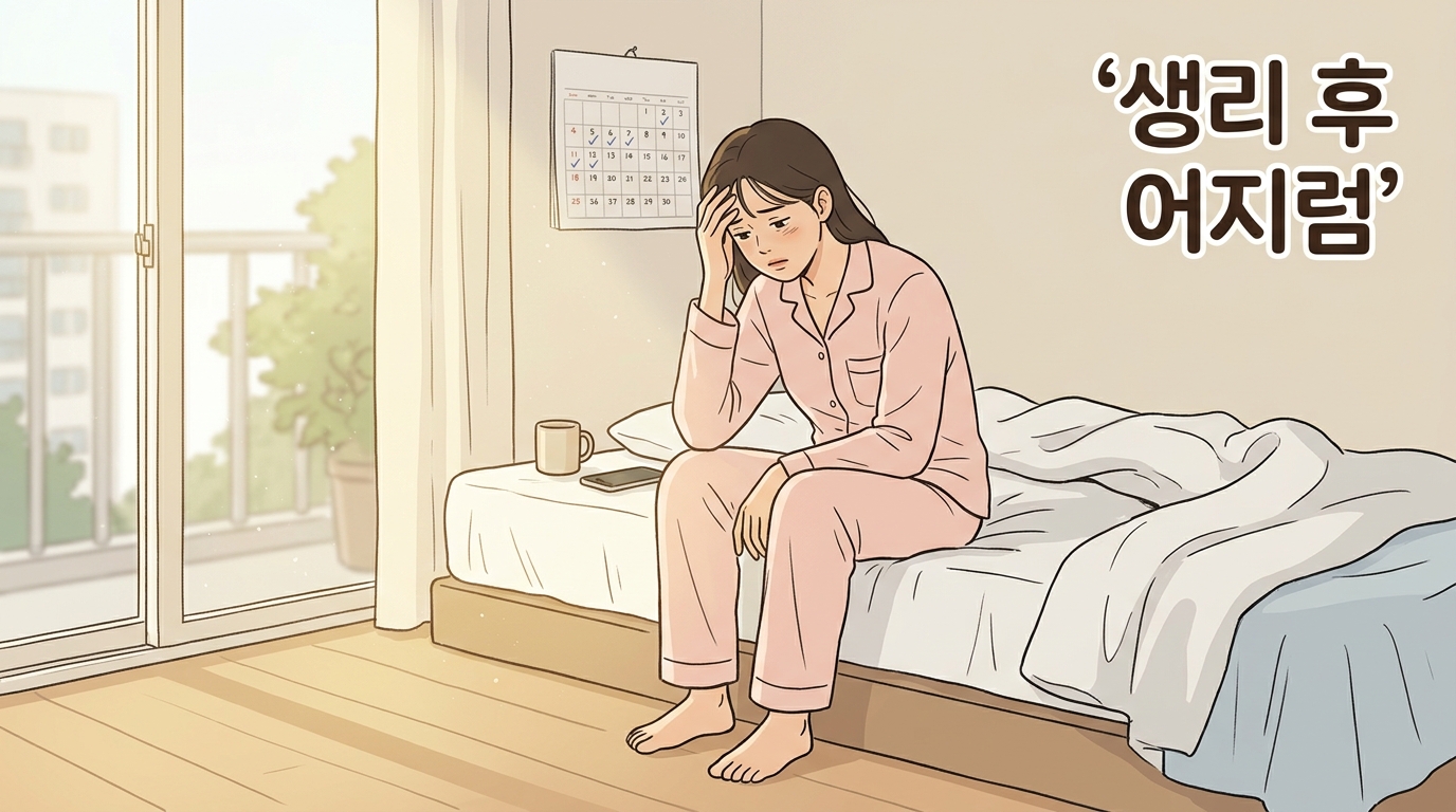 생리 끝나고 며칠, 유독 어지럽고 기운이 쭉 빠지는 이유