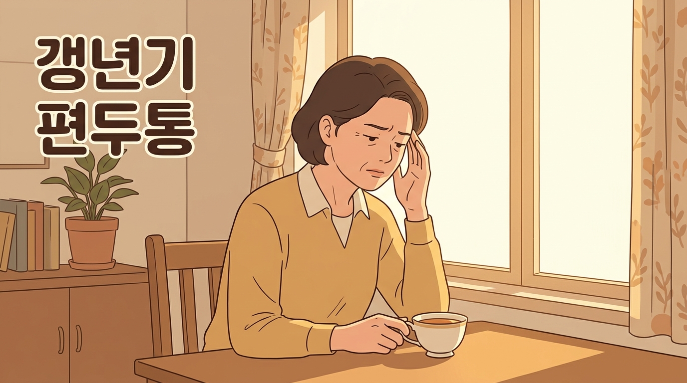 폐경 무렵 관자놀이가 지끈, 예전엔 없던 편두통이 시작됐다면