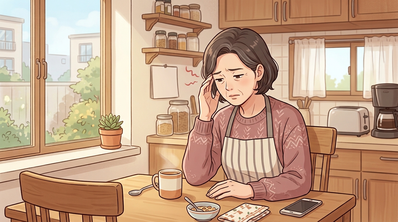 젊을 땐 두통이 뭔지도 몰랐는데 요즘 관자놀이가 자꾸 조인다면