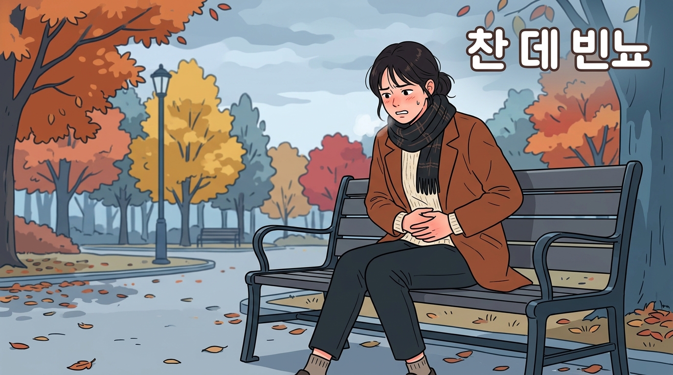 찬 데 오래 있으면 화장실이 잦아지고 아랫배가 당기는 20대 여성이라면