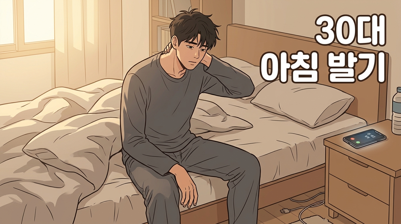 아침에 서던 게 조용해지고, 낮에는 이유 없이 처지는 30대 남자의 몸