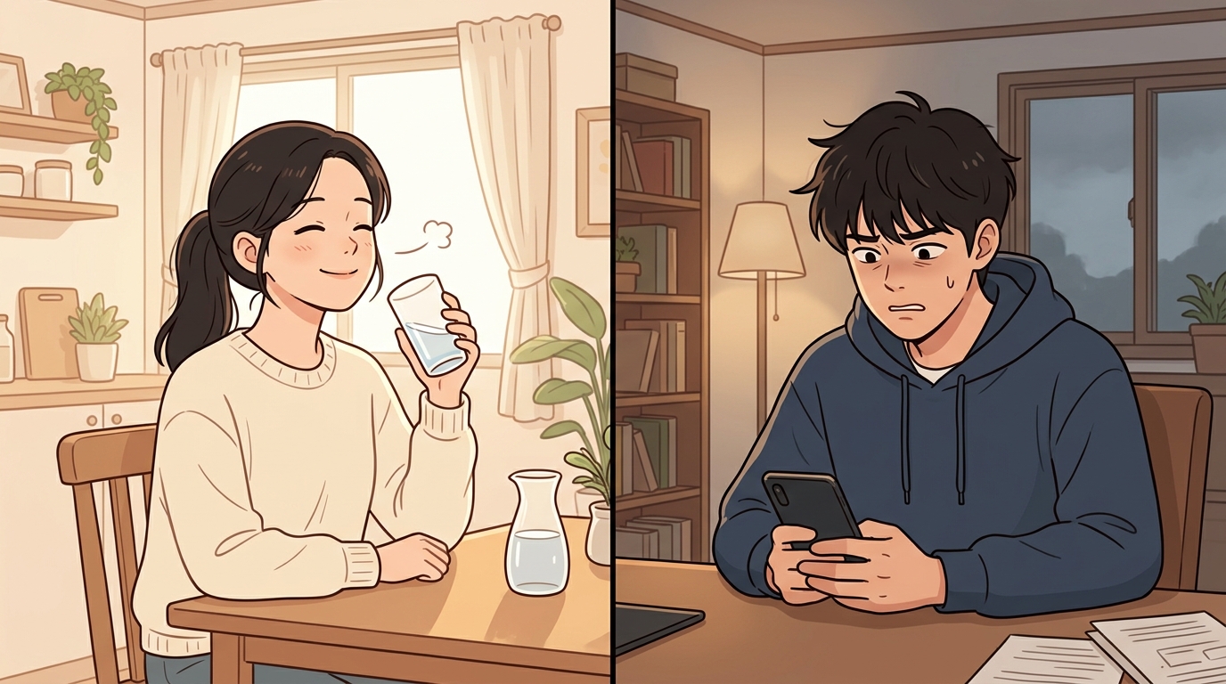 단순 공복 쓰림인지, 좀 더 살펴야 할 신호인지