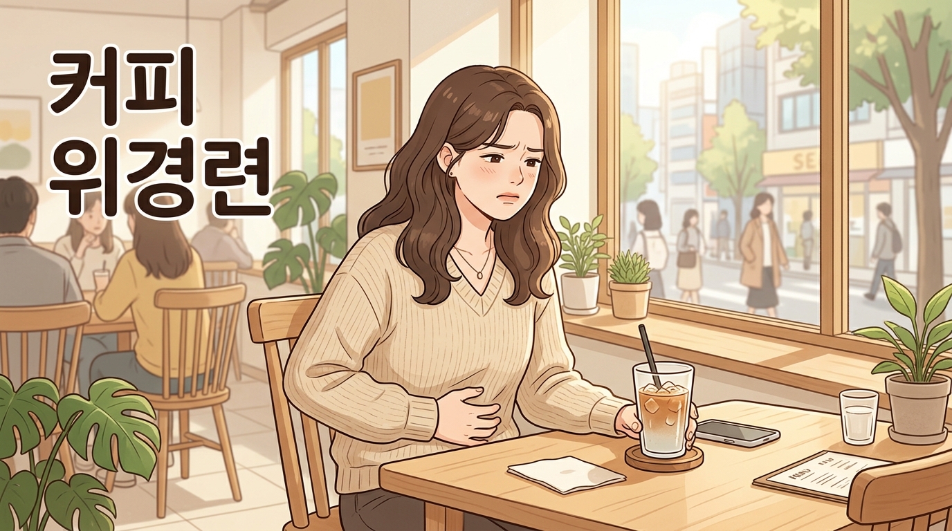 커피만 마시면 속이 뒤틀리는 사람, 위장이 예민한 겁니다