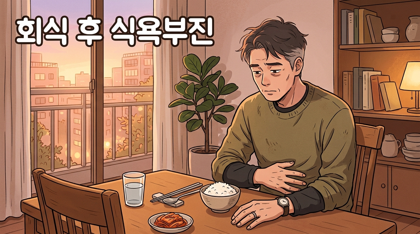 회식 며칠 지났는데 입맛이 통 안 돌아올 때, 몸이 아직 뒤처리 중이라는 뜻