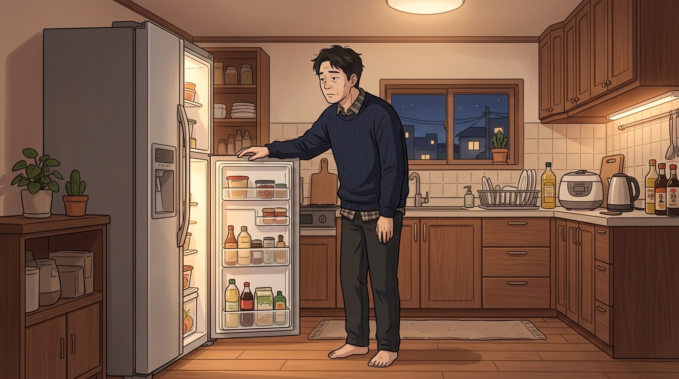 회식은 끝났는데 밥상 앞에서 젓가락이 안 가는 며칠