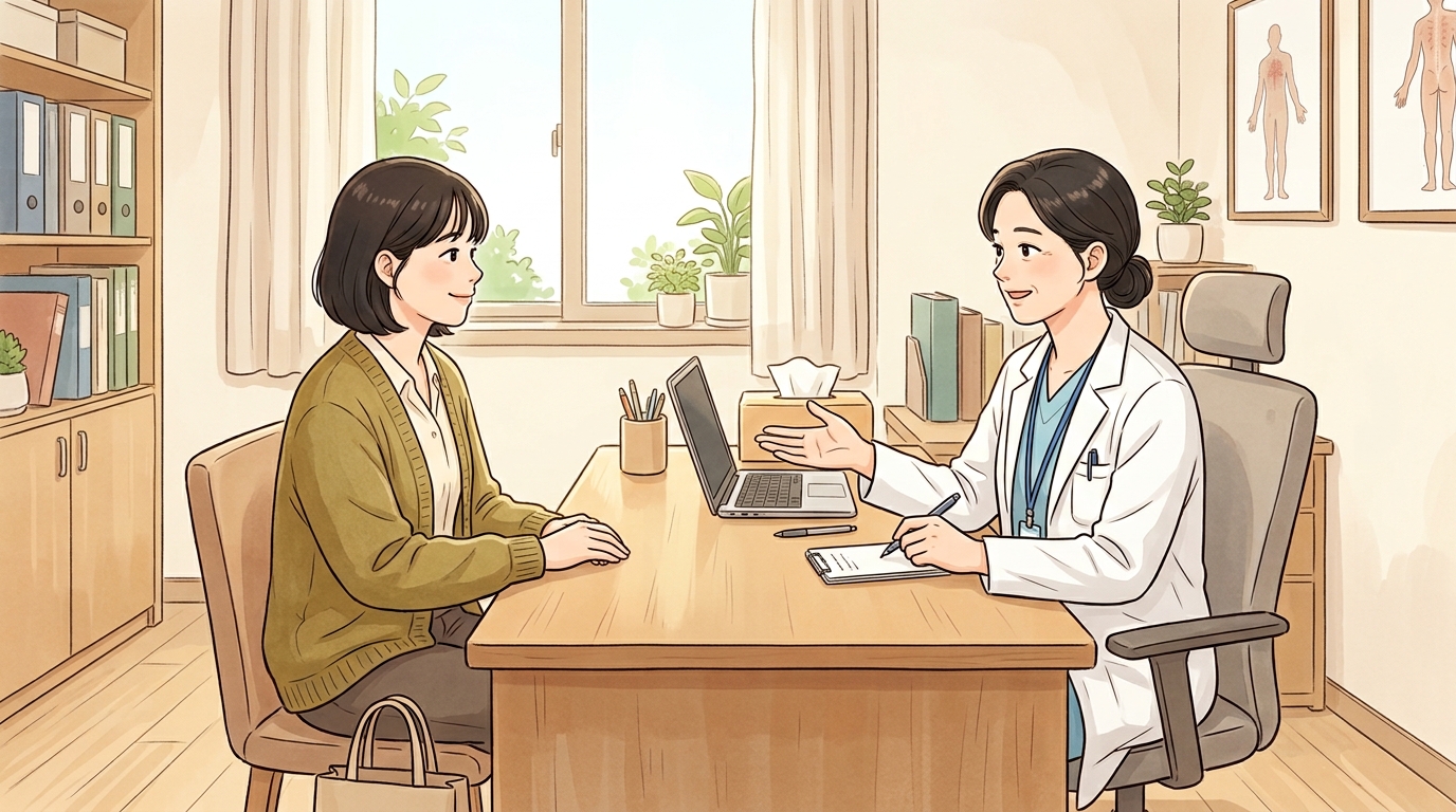 쉬어도 안 가라앉으면 그때는 물어봐야 한다