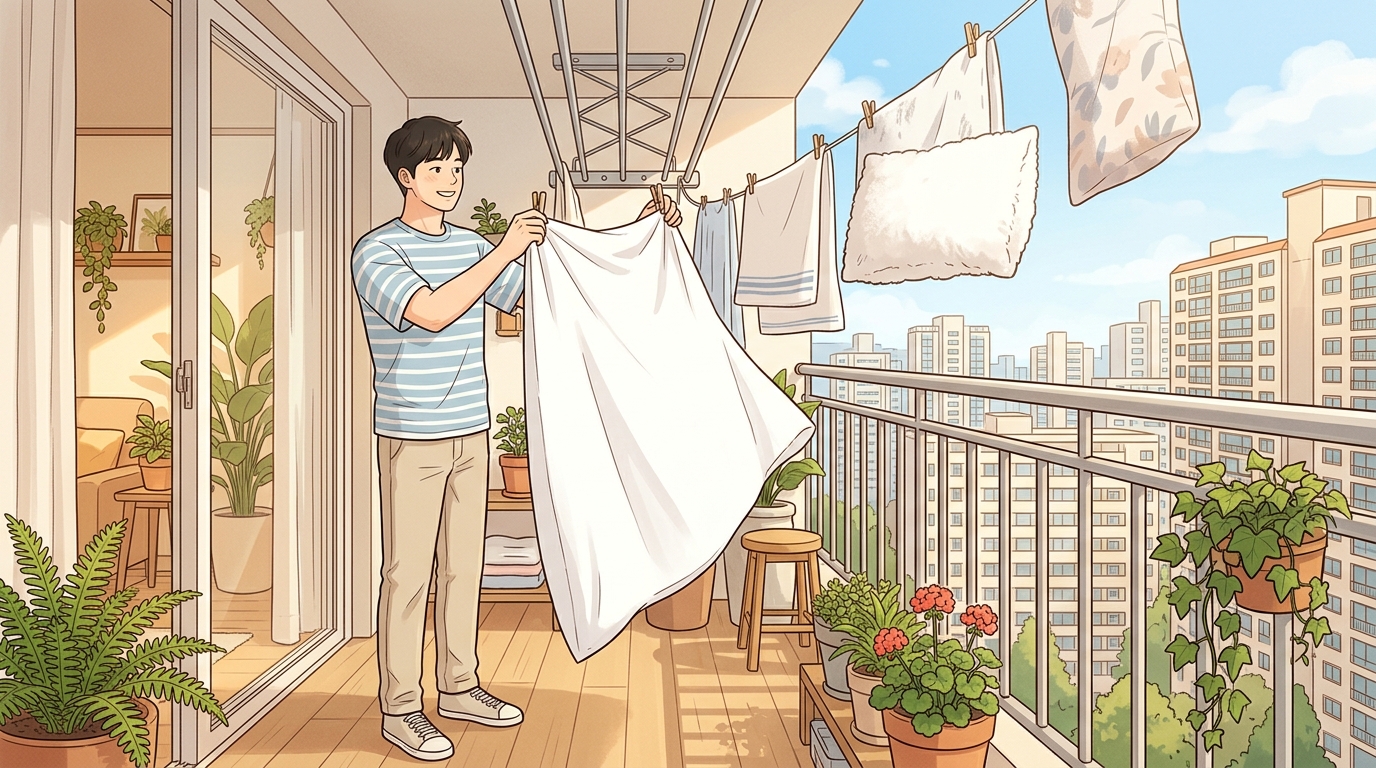 아침이 편해지는 건 대개 잠자리 관리에서 시작됩니다