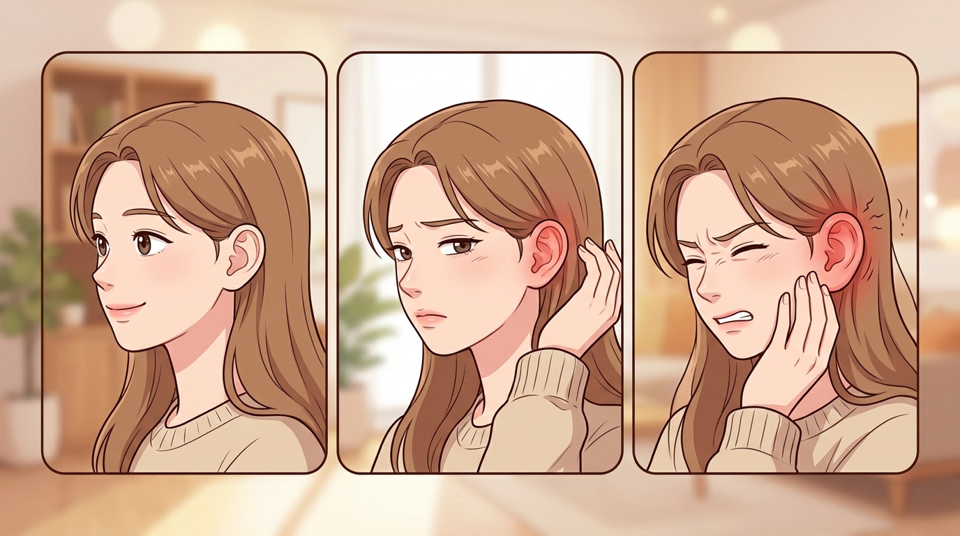 단순 가려움인지, 곰팡이나 염증이 낀 건지 갈라보기