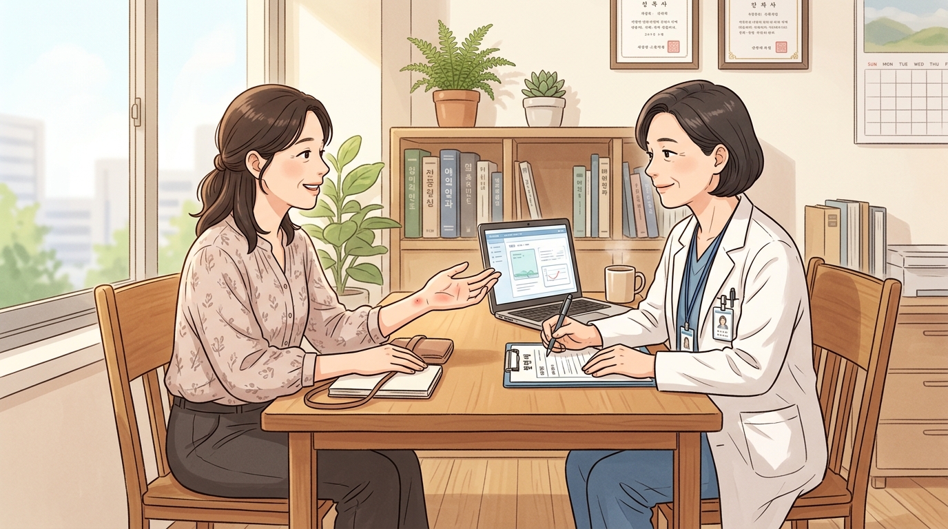 관리해도 계속 부서지면, 그때는 한번 물어봐야 합니다