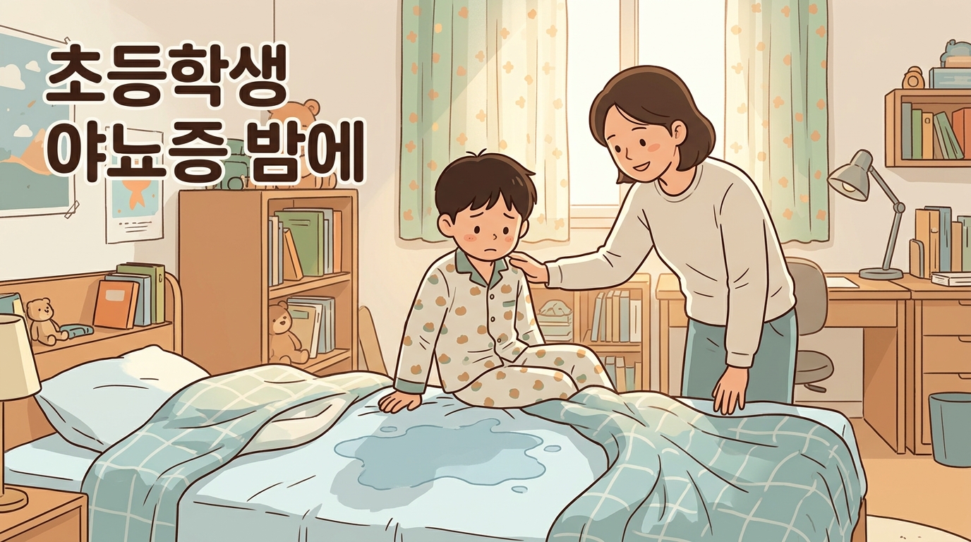 밤마다 이불에 지도를 그리는 초등 아이, 혼내기 전에 볼 것