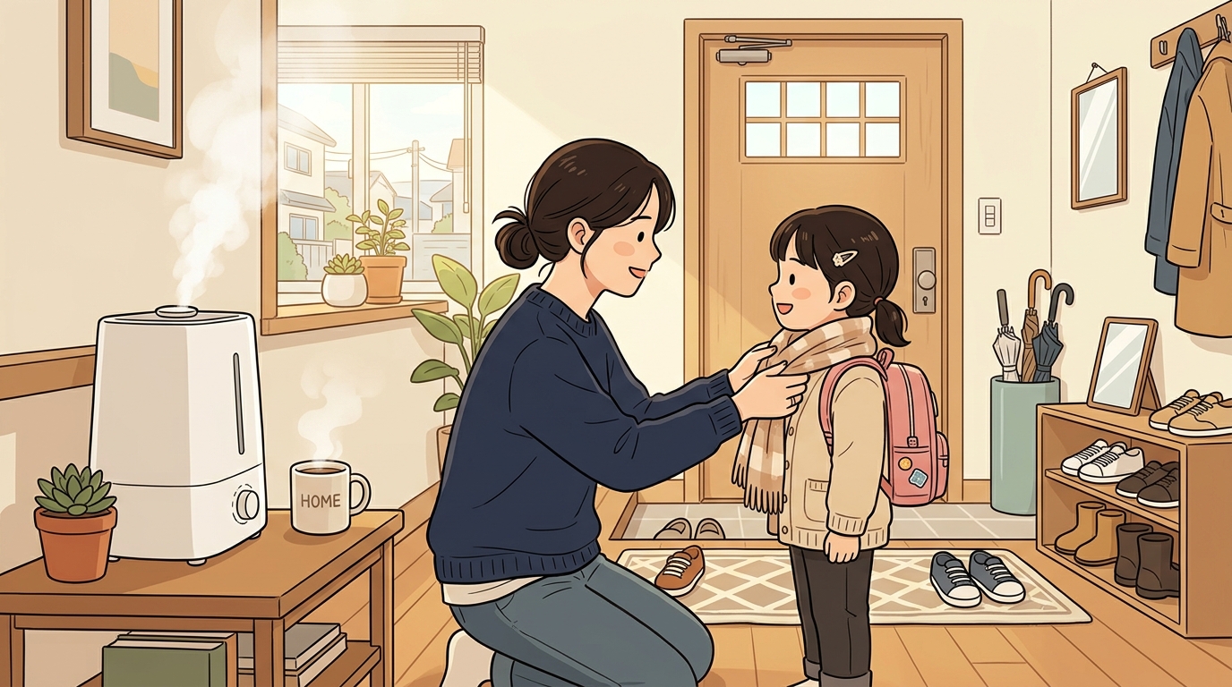 환절기를 조금 수월하게 넘기는 집에서의 방법