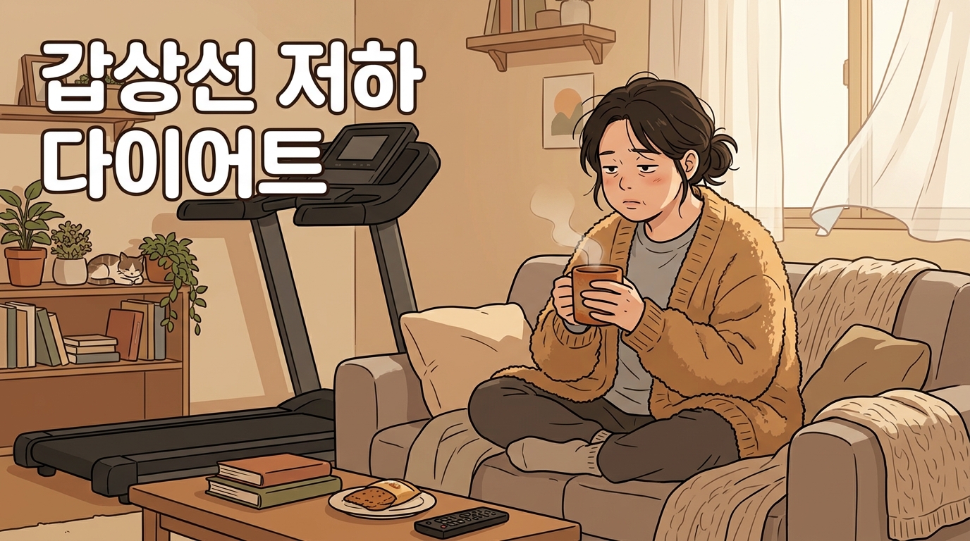 운동해도 체중은 그대로에 늘 춥고 처진다면, 다이어트 전에 갑상선부터 짚어보세요
