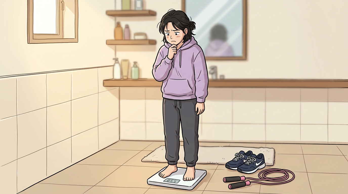 칼로리도 줄이고 운동도 하는데 왜 몸만 무거워질까