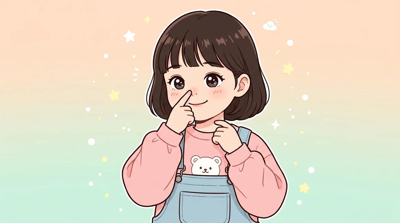 아이가 자꾸 킁킁대고 목을 가다듬어요