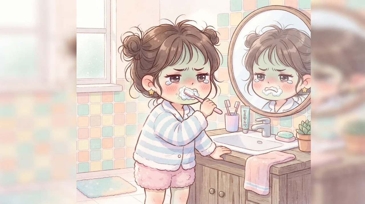 아침마다 양치할 때 헛구역질이 나요