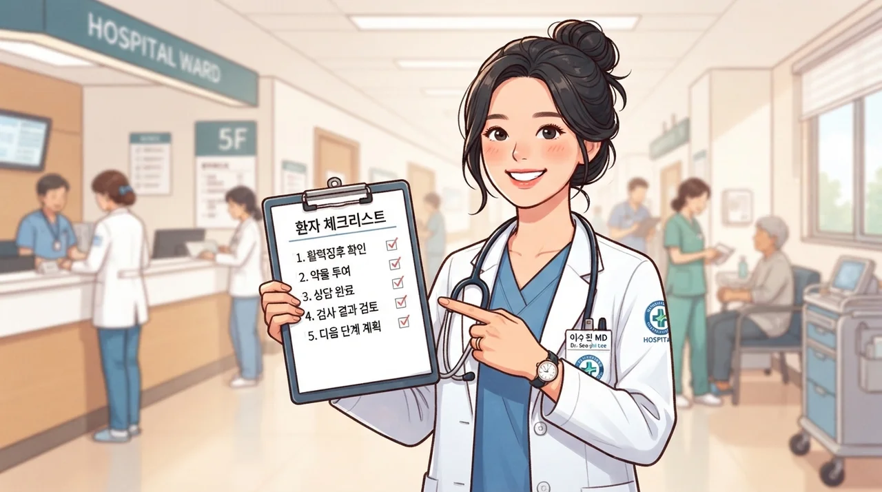 병원을 찾아야 하는 신호