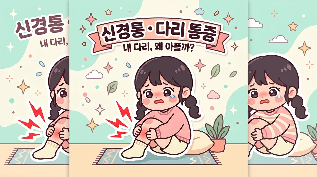 다리 저림 재발, 단순히 근육 문제일까요?