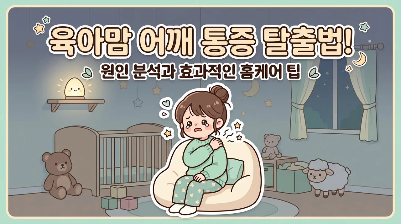 철원 밤중 수유 후 어깨 통증 그냥 넘기지 마세요