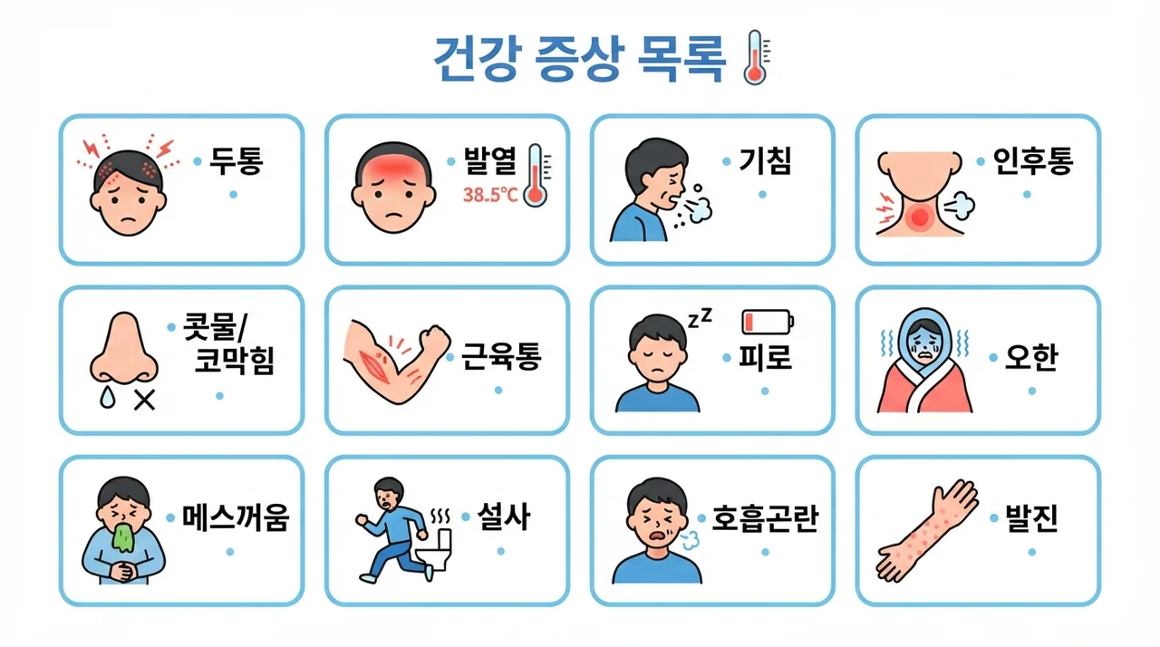 체력 저하를 알리는 신호들