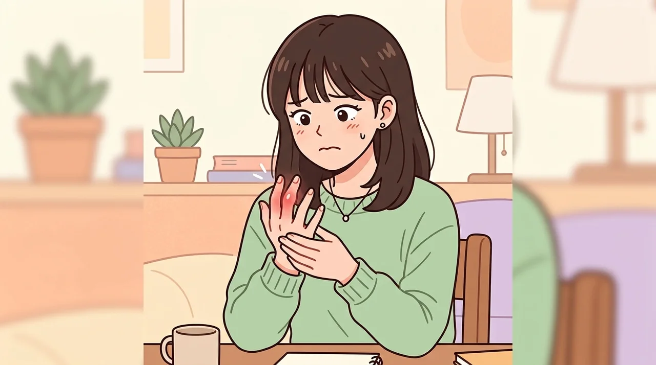 산후 두 달 손가락 마디 붓기 관리법