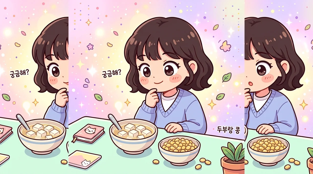 콩과 두부, 매일 먹어도 괜찮을까요