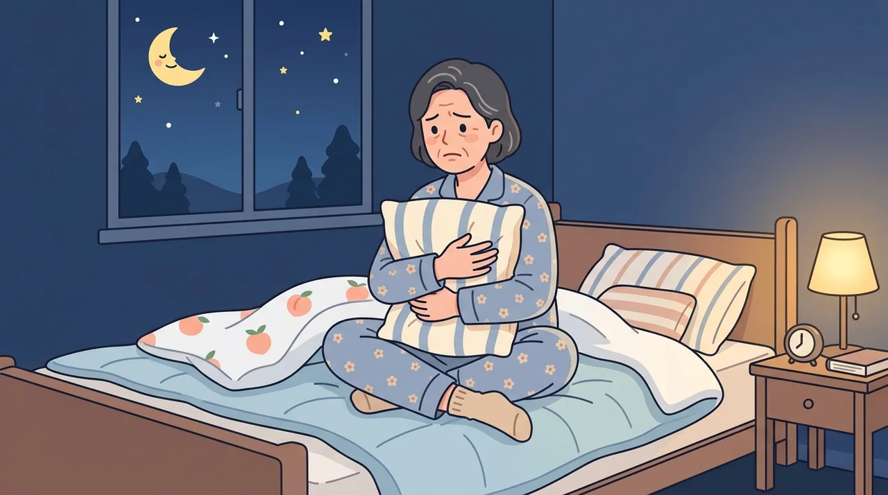 갱년기 불면증, 자꾸 깨는 이유와 대처법