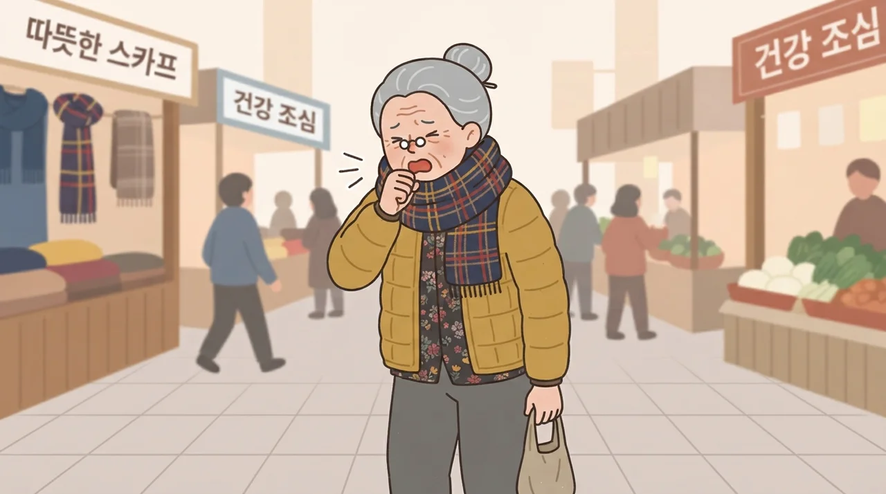 목감기인 줄 알았던 기침이 계속돼요