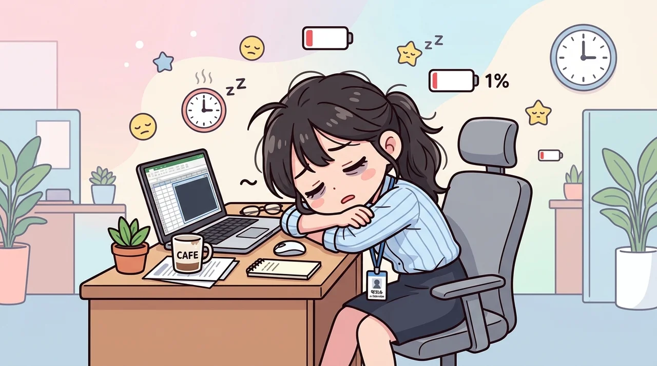 오후 3시만 되면 무너지는 기력, 원인은 무엇일까