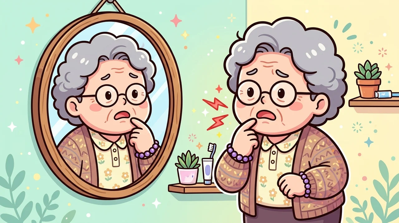 입가가 헐고 혓바닥이 매끈해질 때 알아볼 것