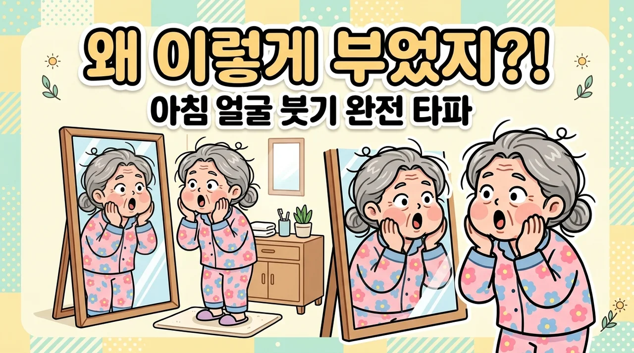 철원 아침 얼굴 부종 체크리스트
