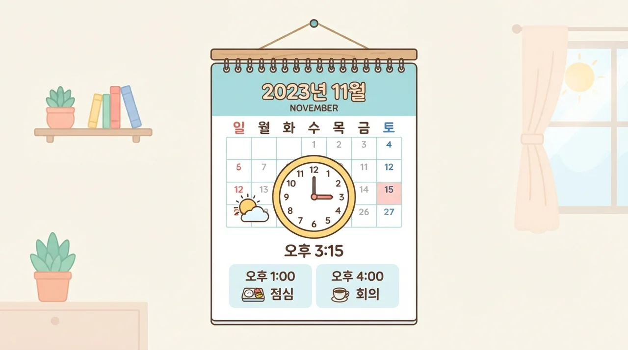 오후마다 찾아오는 불편함