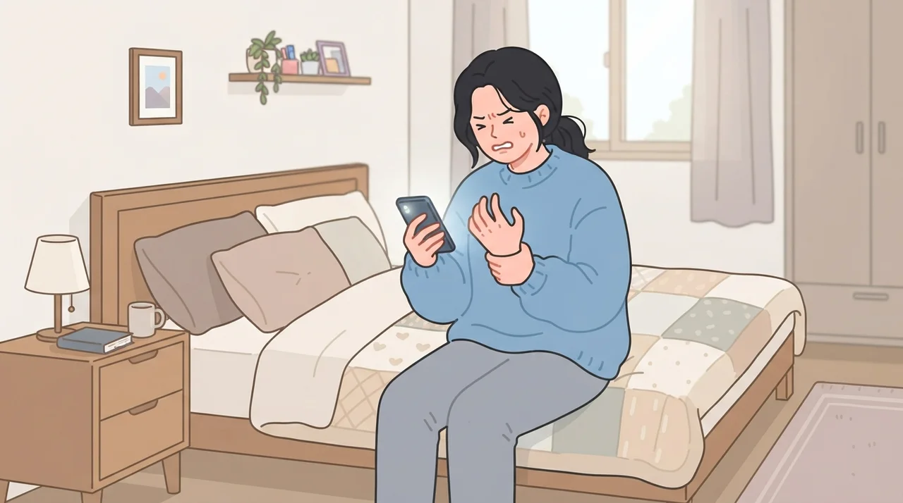 손목이 자꾸 뻐근해요