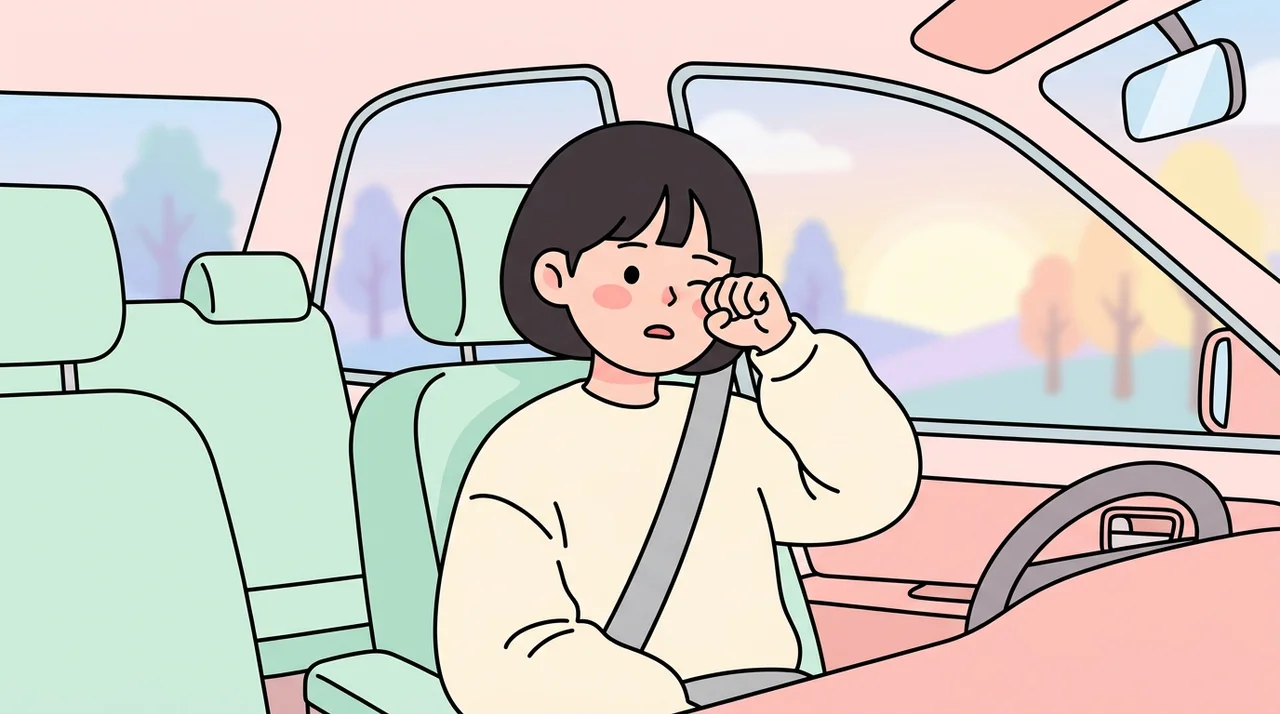 운전대만 잡으면 졸음이 쏟아질 때