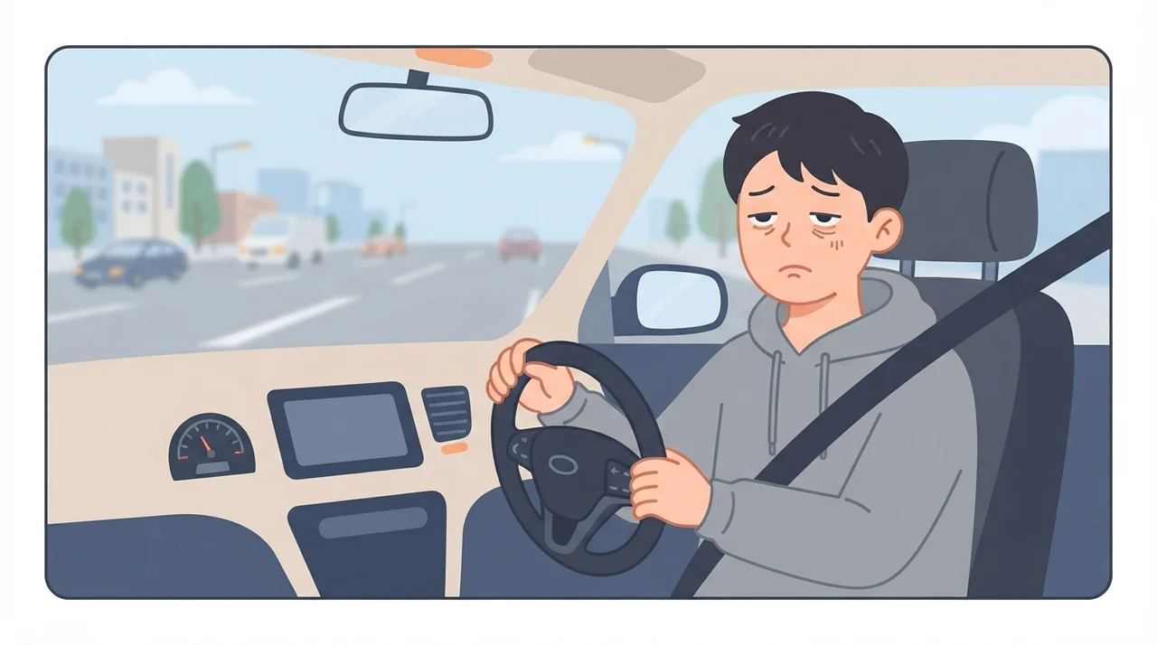 운전만 하면 왜 자꾸 졸릴까요