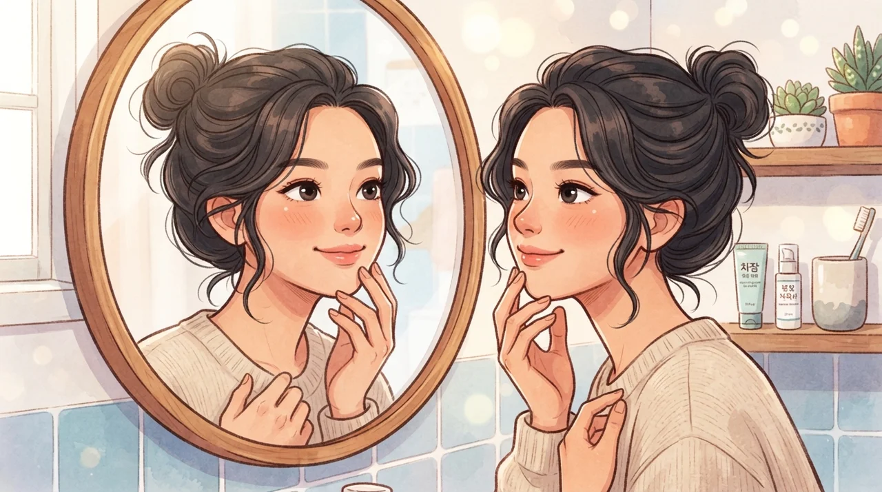 생리 전마다 반복되는 턱 트러블