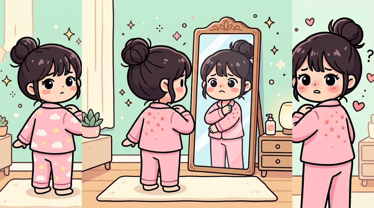 단 것 끊어도 등에 올라오는 트러블 원인
