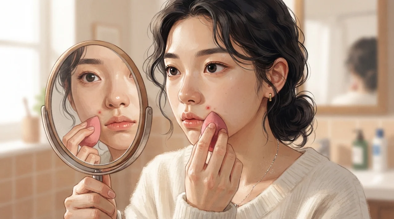 입가 트러블, 왜 화장이 독이 될까