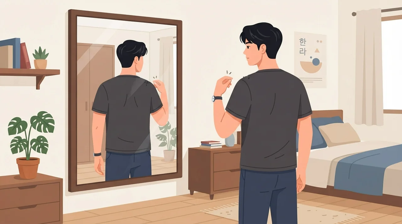 등에 생기는 트러블 원인