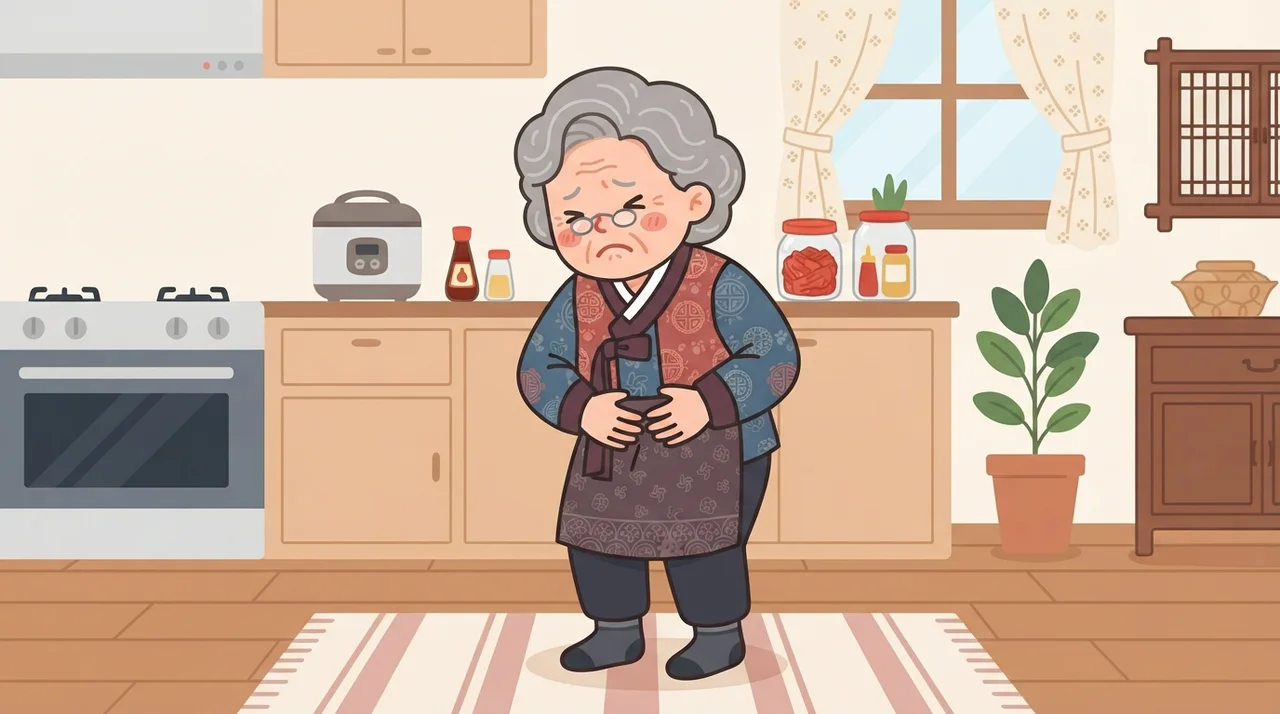 갑자기 찾아온 불편함