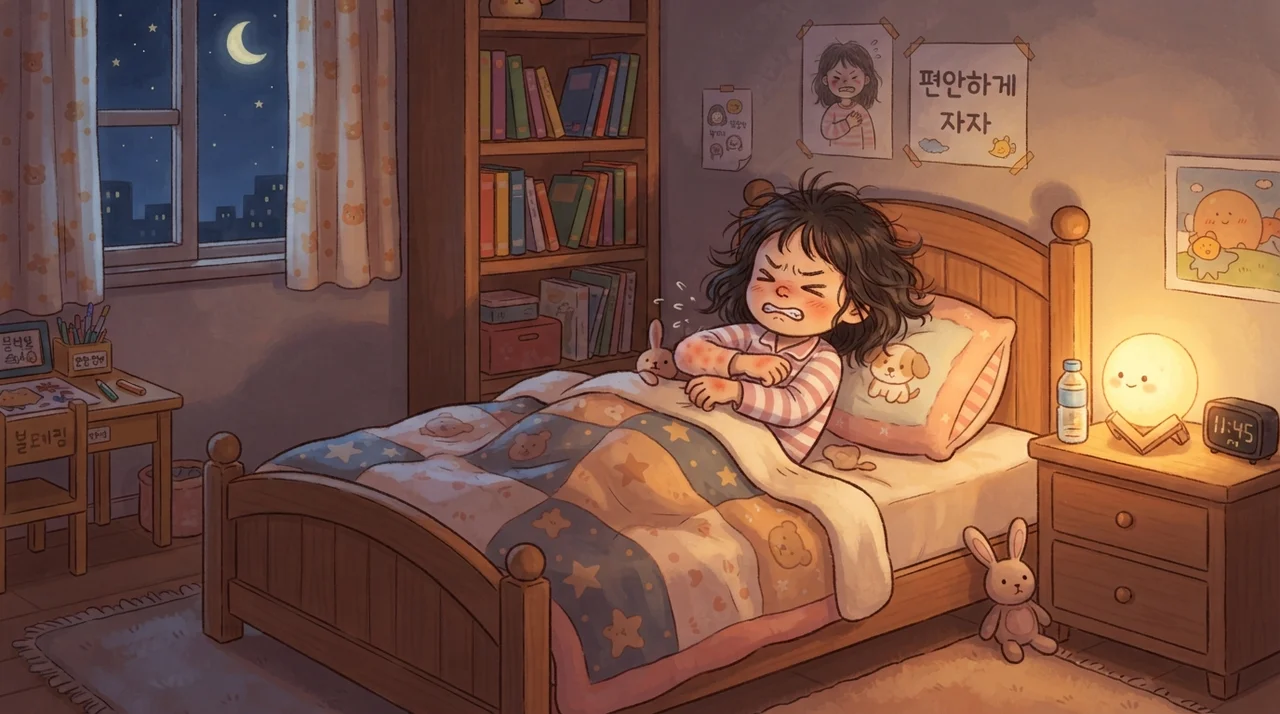 밤마다 시작되는 가려움