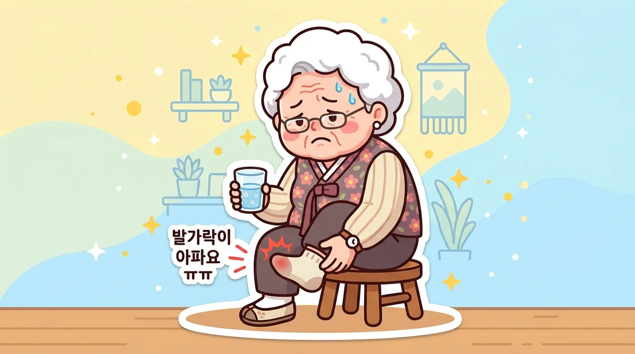 여름철 수분 부족이 통풍 부르는 이유