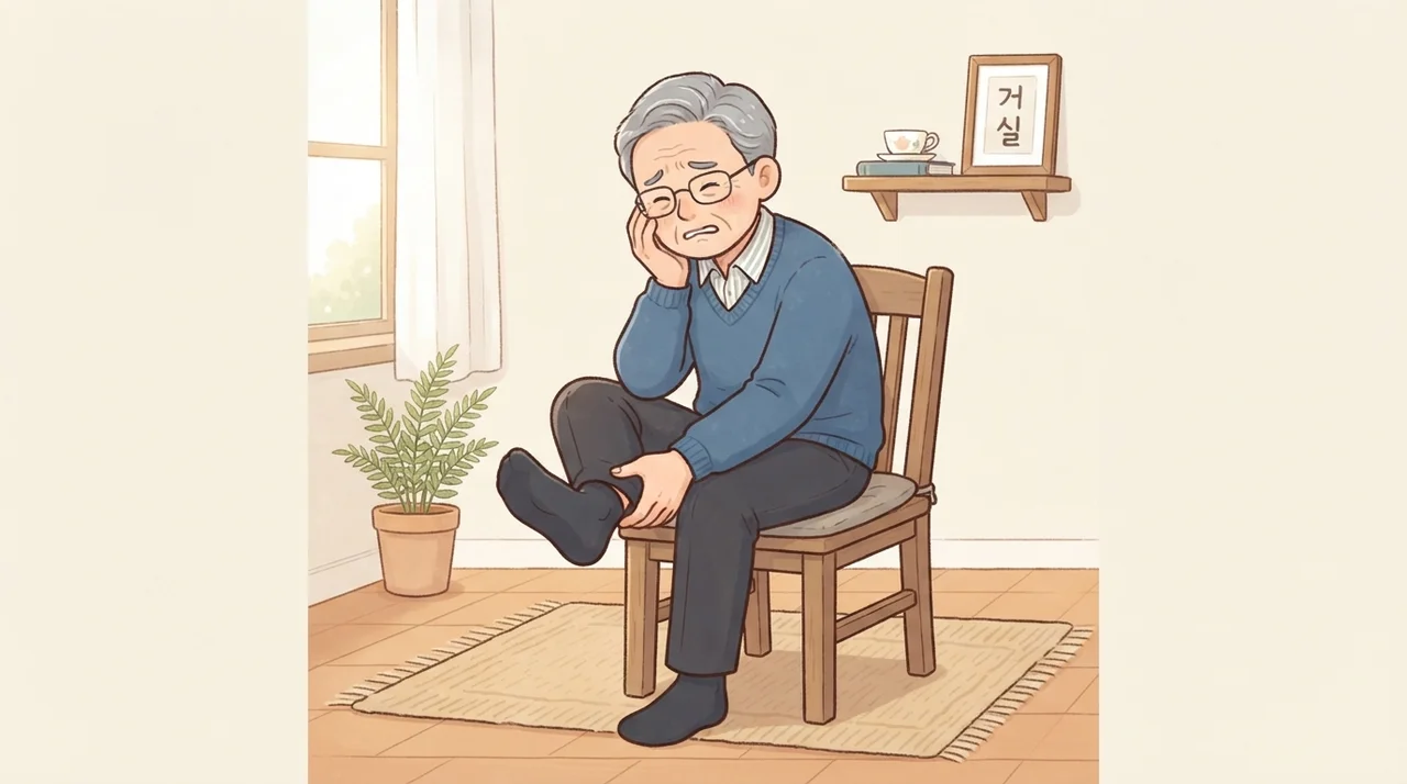 여름에 갑자기 아픈 발가락