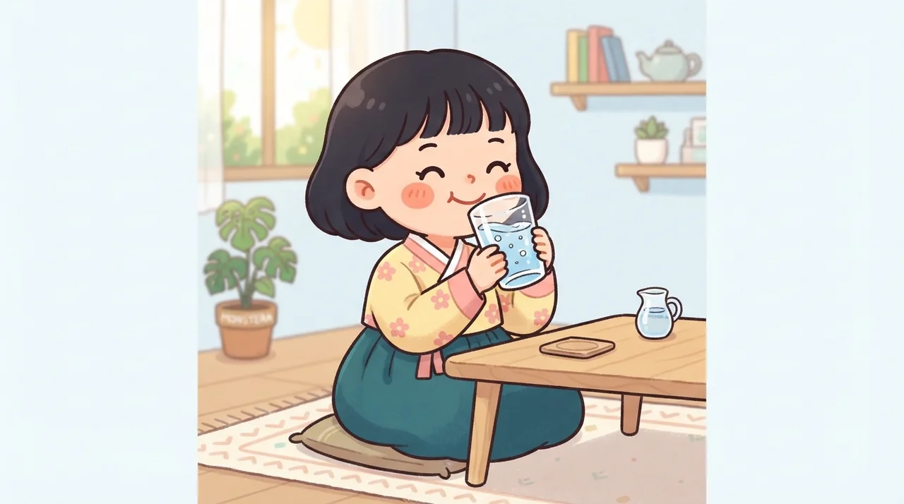 여름철 건강하게 물 마시는 법