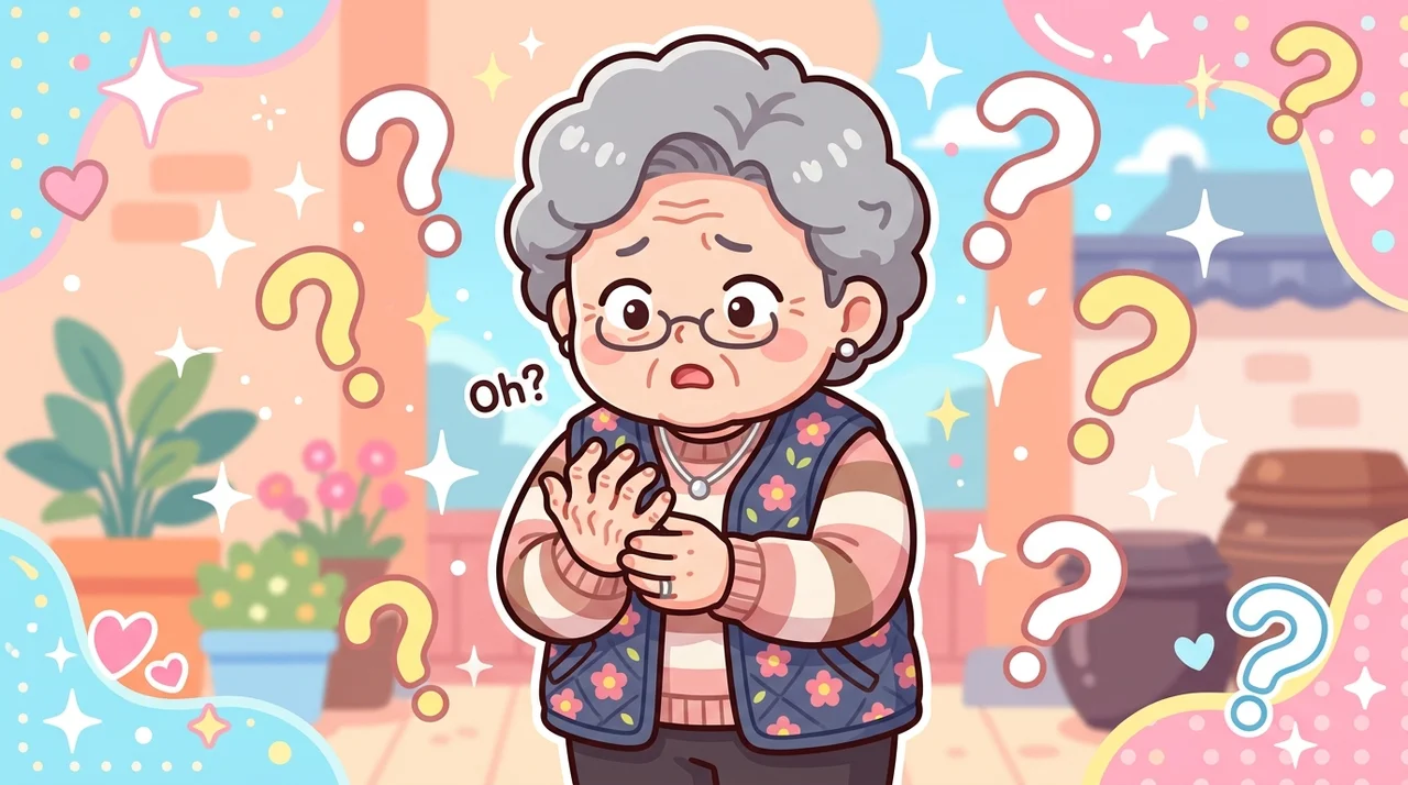 아침에 손가락 마디 뻣뻣하게 굳는 이유