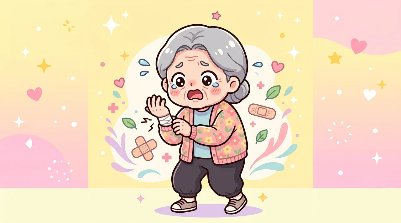 손주 안을 때 손목 통증 왜 그럴까요